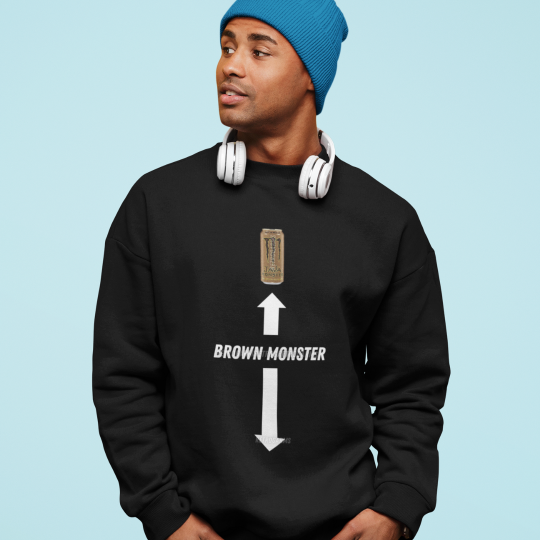 Brown Monster Sweatshirt