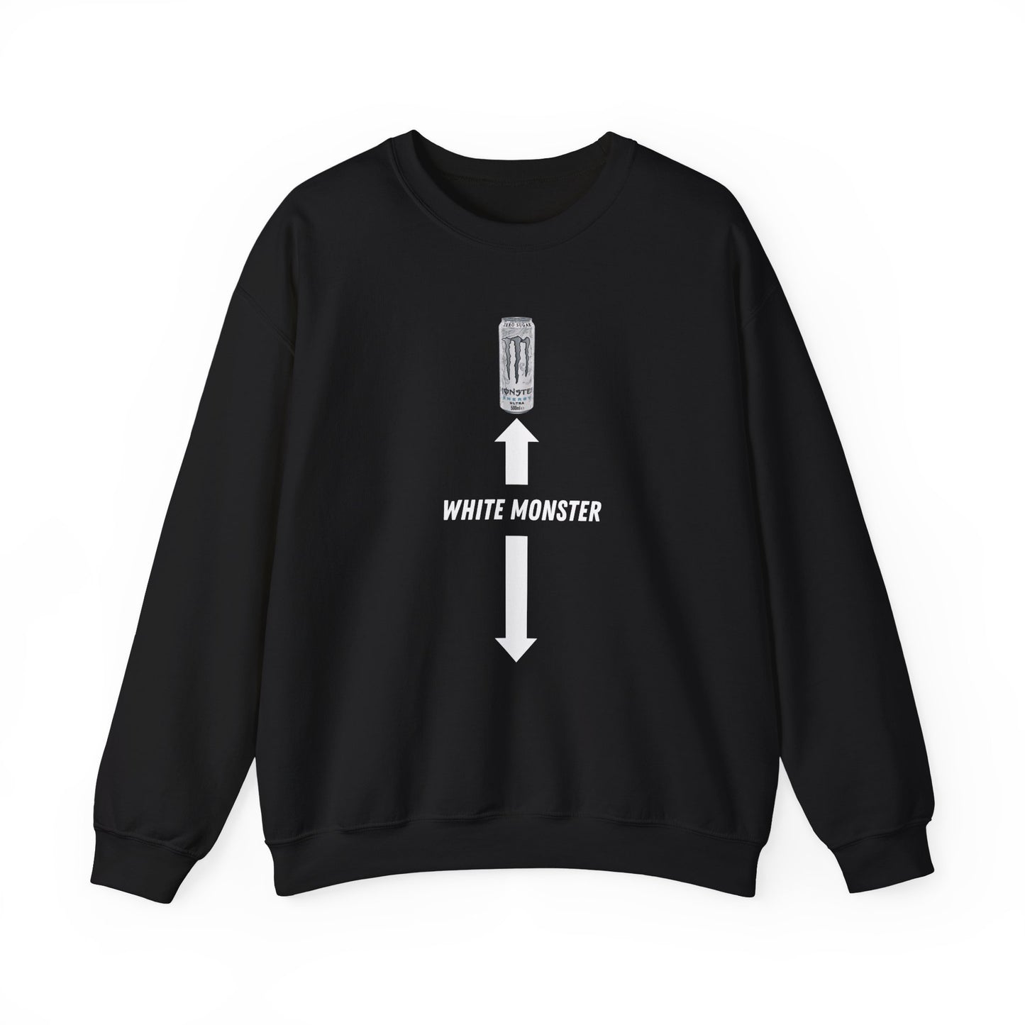 White Monster Sweatshirt