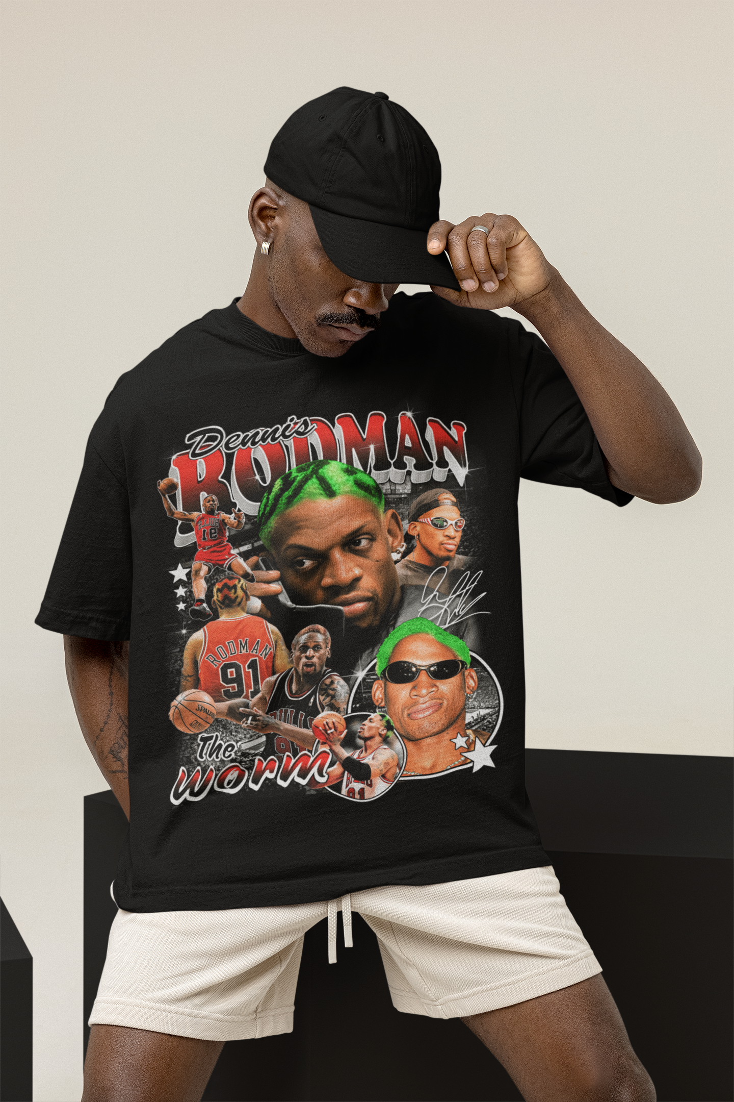 Dennis Rodman The Worm T-Shirt