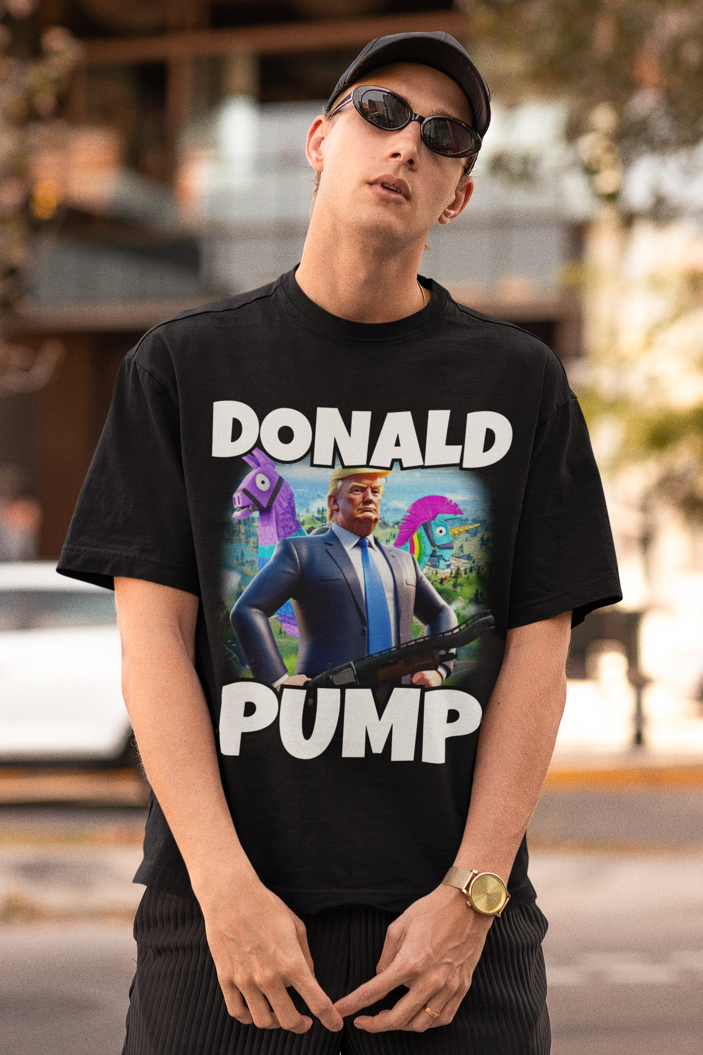 Donald Pump Tee