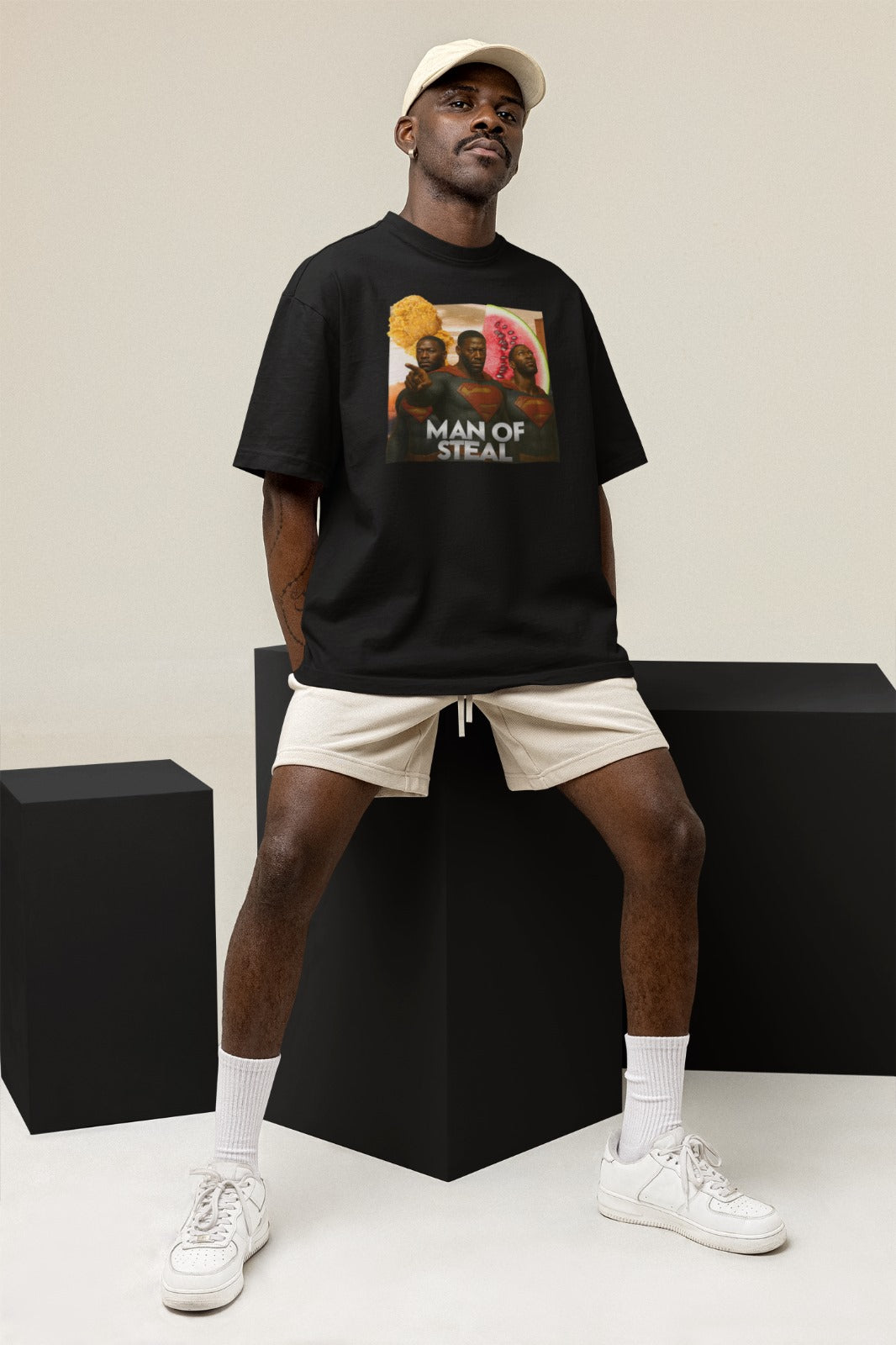 Man of Steal Tee