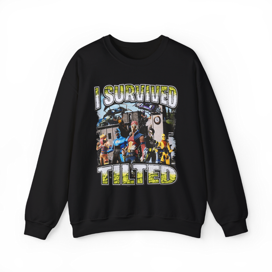 Fortnite I Survived Tilted, Battle Royale Sweatshirt