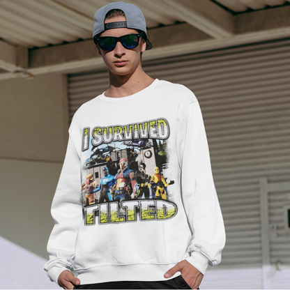 Fortnite I Survived Tilted, Battle Royale Sweatshirt