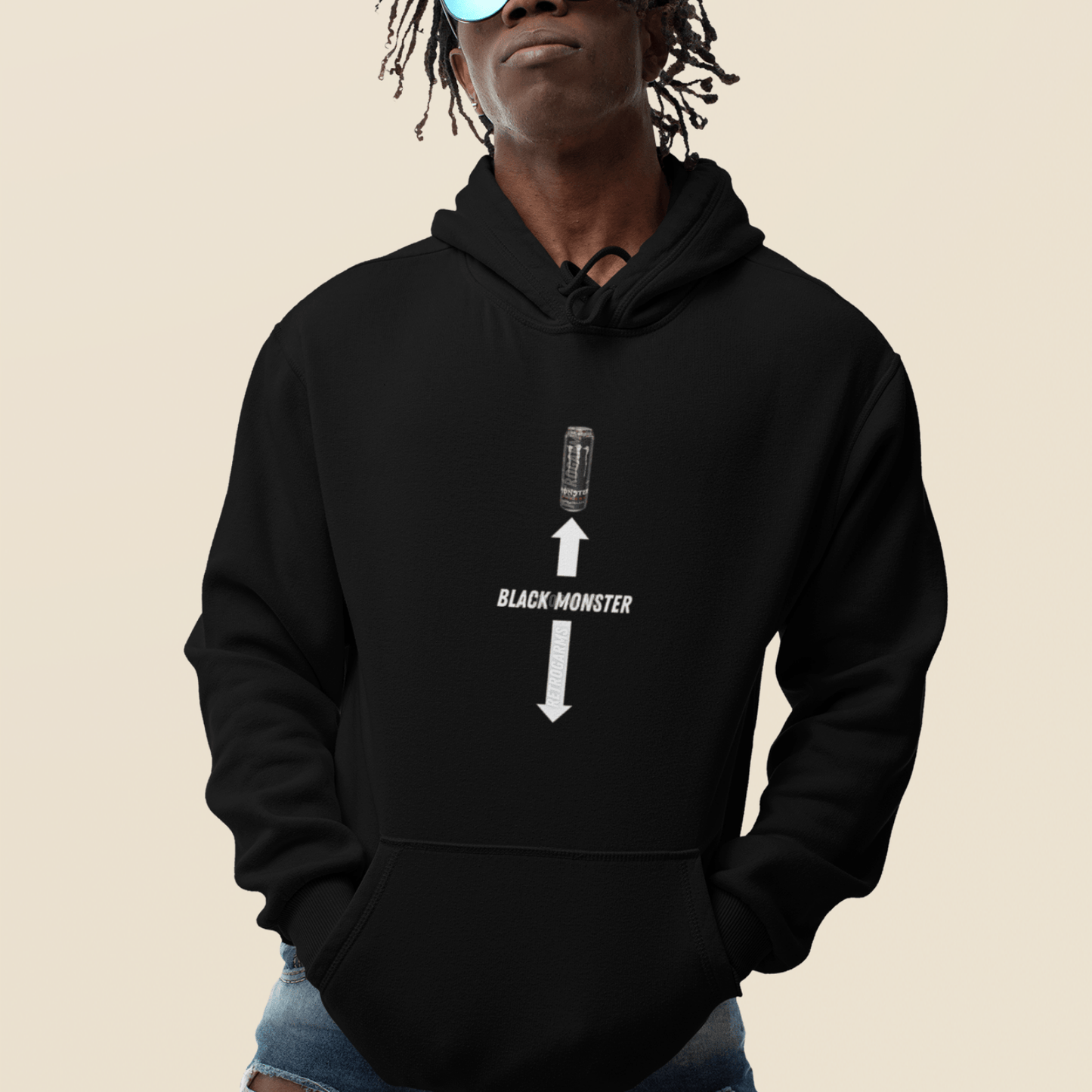 Black Monster Hoodie