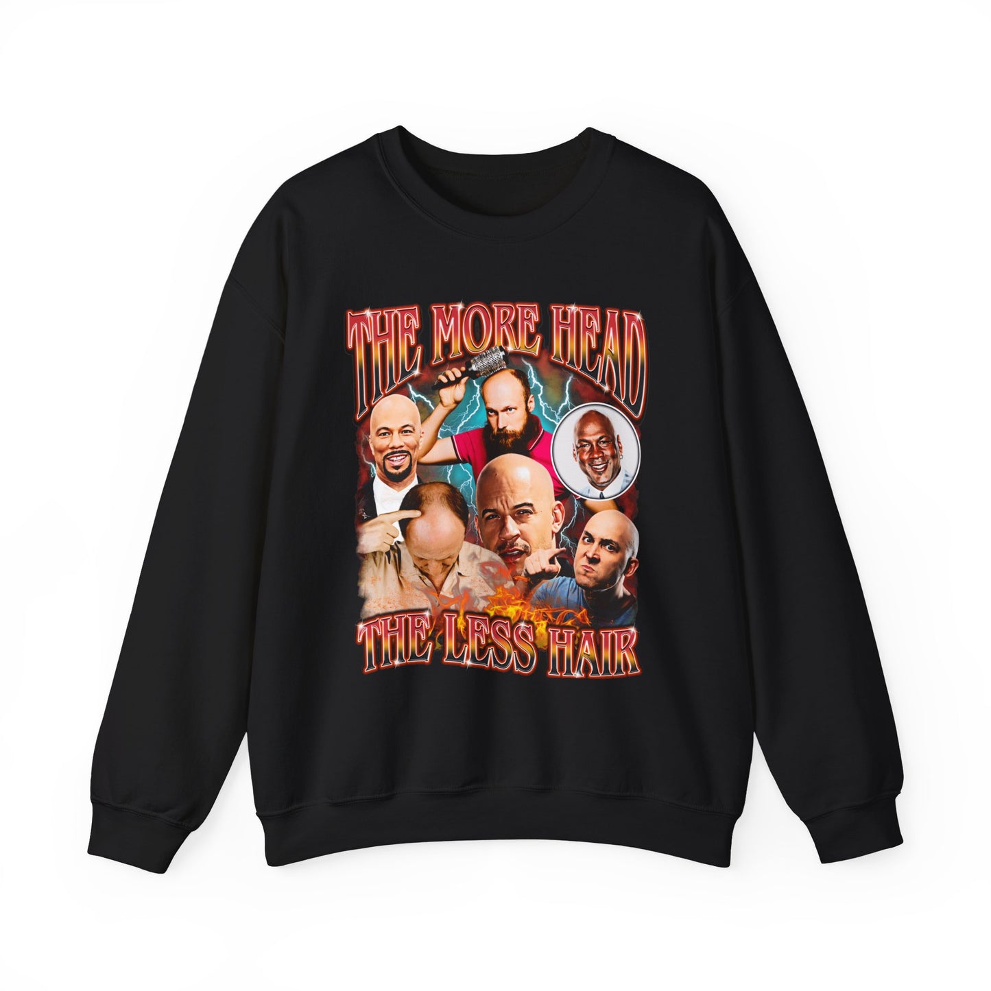 The More Head X The Less Hair Sweatshirt