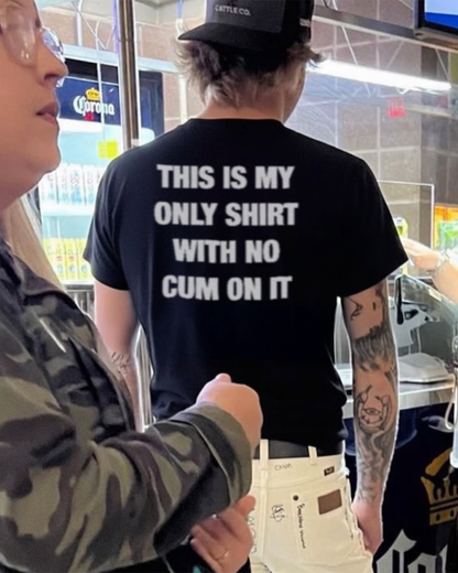 No Cum Tee