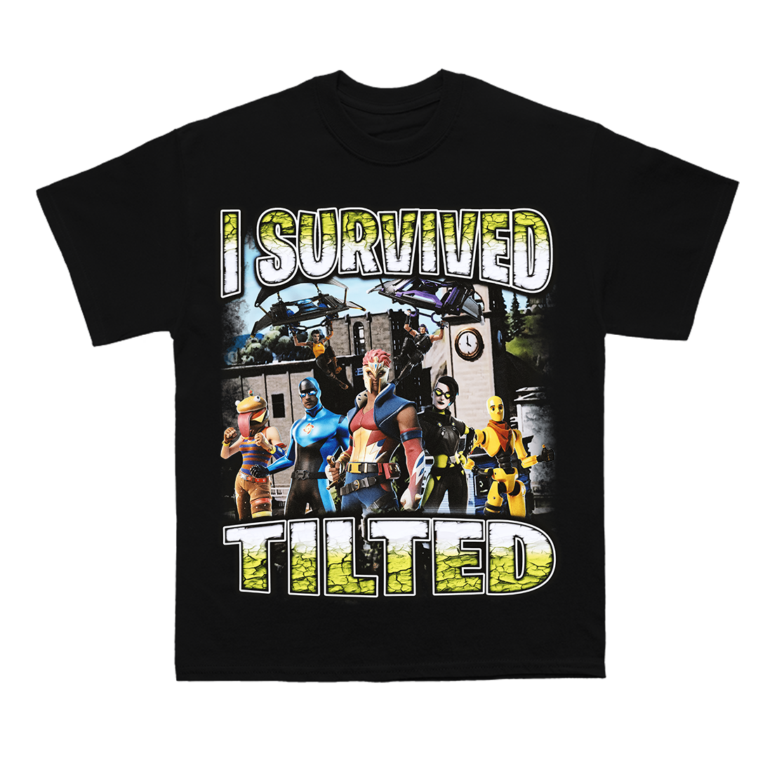 Fortnite I Survived Tilted, Battle Royale T-Shirt