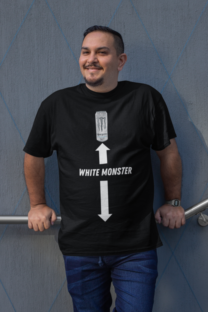 White Monster Tee